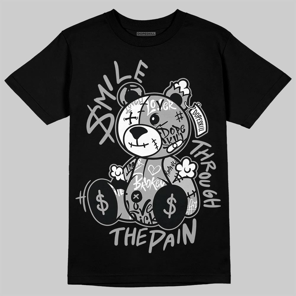 Jordan 6 "Cap and Gown" DopeSkill T-Shirt Smile Through The Pain Graphic Streetwear - Black