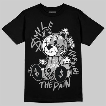 Jordan 6 "Cap and Gown" DopeSkill T-Shirt Smile Through The Pain Graphic Streetwear - Black