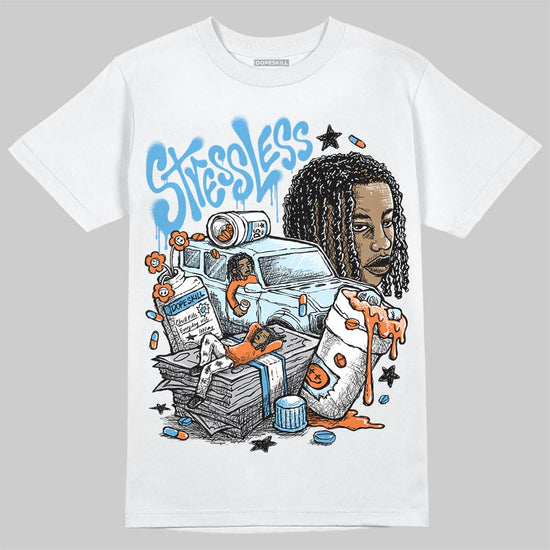 Jordan 1 Retro High Virgil Abloh Archive Alaska DopeSkill T-Shirt Stressless Graphic Streetwear - White