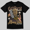 Jordan 5 “Earth/Metallic Gold” DopeSkill T-Shirt Get Rich Garaphic Streetwear - Black