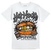 Jordan 3 Retro 'Fear Pack' DopeSkill T-Shirt Hot Mouth Graphic Streetwear - White