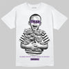 PURPLE Sneakers DopeSkill T-Shirt Scared Money Don't Make No Money Graphic Streetwear - White