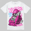 Pink Sneakers DopeSkill T-Shirt Grind Pray Graphic Streetwear - White