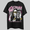 Pink Sneakers DopeSkill T-Shirt The Dough Graphic Streetwear - Black