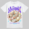Jordan 6 "Aqua" DopeSkill T-Shirt Whippin Graphic Streetwear - White