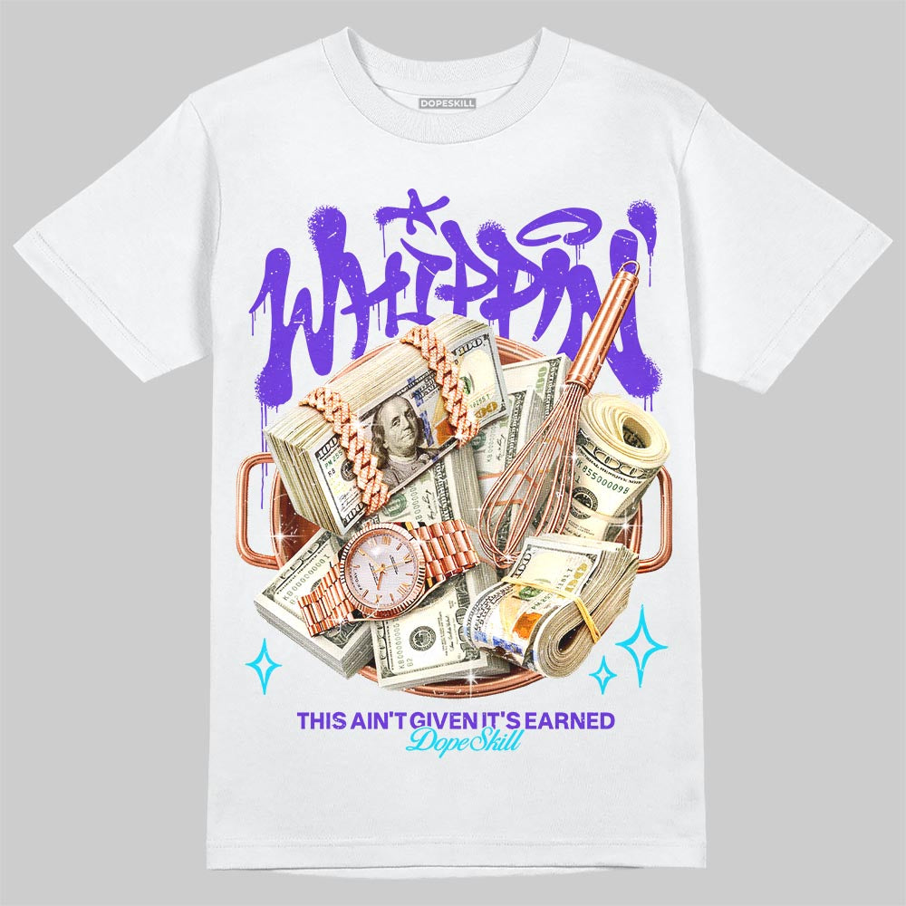 Jordan 6 "Aqua" DopeSkill T-Shirt Whippin Graphic Streetwear - White