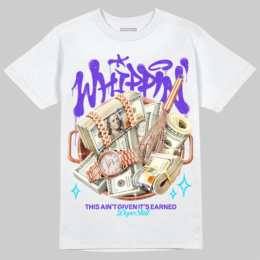 Jordan 6 "Aqua" DopeSkill T-Shirt Whippin Graphic Streetwear - White