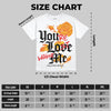 Yellow Collection DopeSkill Oversize Print T-Shirt You’re Lost Without Me Graphic