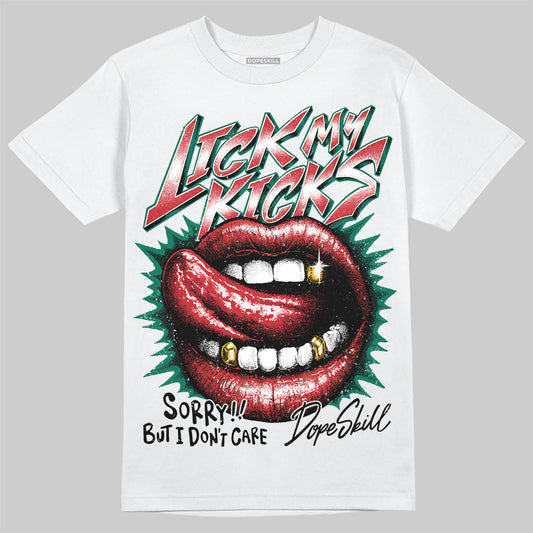 Jordan 5 ‘El Grito’ DopeSkill T-Shirt Lick My Kicks Graphic Streetwear - White