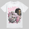 Jordan 4 "Iced Carmine" DopeSkill T-Shirt Stressless Graphic Streetwear - White