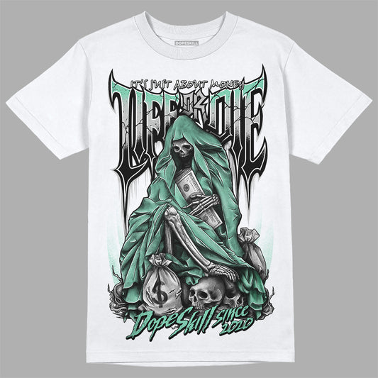 Jordan 3 "Green Glow" DopeSkill T-Shirt Life or Die Graphic Streetwear - White 