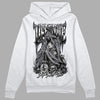 Jordan 14 Retro 'Stealth' DopeSkill Hoodie Sweatshirt Life or Die Graphic Streetwear - White