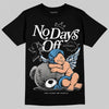 Air Max 95 OG Blue Spark DopeSkill T-Shirt New No Days Off Graphic Streetwear  Black