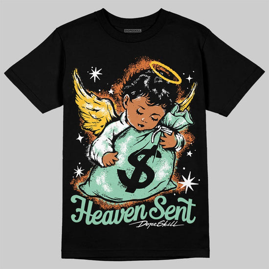 SB Dunk Low Rodeo Tourmaline DopeSkill T-Shirt Heaven Sent Graphic Streetwear - Black