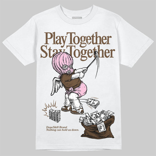 Jordan 11 Retro Neapolitan DopeSkill T-Shirt Play together, Stay together Graphic Streetwear