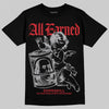 Jordan 4 OG “White Cement” DopeSkill T-Shirt All Earned Graphic Streetwear - Black