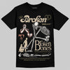 Jordan 6 Retro Neutral Olive DopeSkill T-Shirt Broken Bones Graphic Streetwear - black