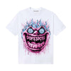 Pink Sneakers DopeSkill T-Shirt Hellfire Graphic Streetwear - White