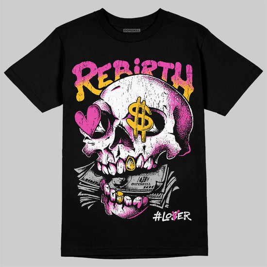 Jordan 4 “Comic” DopeSkill T-Shirt Rebirth Graphic Streetwear - Black