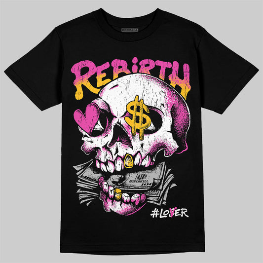 Jordan 4 “Comic” DopeSkill T-Shirt Rebirth Graphic Streetwear - Black
