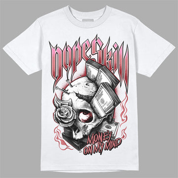 Valentine's Day Collection DopeSkill T-Shirt Money On My Mind Graphic Streetwear - White