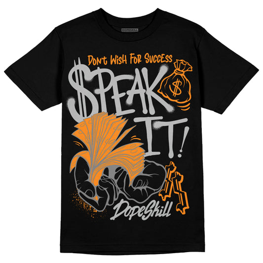 Jordan 3 Retro 'Fear Pack' DopeSkill T-Shirt Speak It Graphic Streetwear - Black