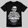 PURPLE Sneakers DopeSkill T-Shirt Scared Money Don't Make No Money Graphic Streetwear - Black