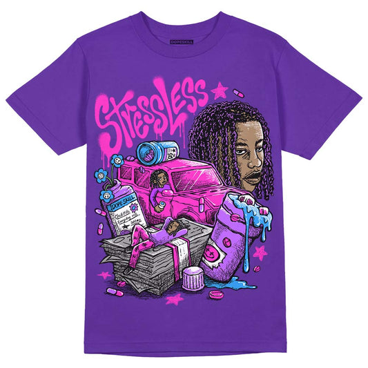 PURPLE Sneakers DopeSkill Purple T-Shirt Stressless Graphic Streetwear