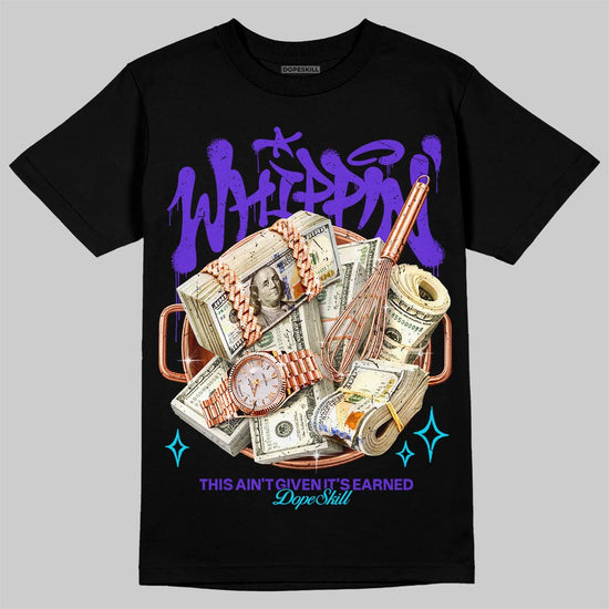 Jordan 6 "Aqua" DopeSkill T-Shirt Whippin Graphic Streetwear - Black