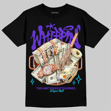 Jordan 6 "Aqua" DopeSkill T-Shirt Whippin Graphic Streetwear - Black