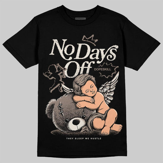 New Balance 204L Mushroom DopeSkill T-Shirt New No Days Off Graphic Streetwear - black
