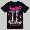 Pink Sneakers DopeSkill T-Shirt Loyalty Graphic Streetwear - Black