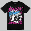 Pink Sneakers DopeSkill T-Shirt Got It Out The Mud Graphic Streetwear - black