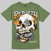 Jordan 5 "Olive" DopeSkill T-Shirt Rebirth Graphic Streetwear - Military Green