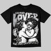 Jordan 5 "White Metallic" DopeSkill T-Shirt Real Ones Choose Loyalty Graphic Streetwear - Black