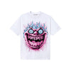 Pink Sneakers DopeSkill T-Shirt Hellfire Graphic Streetwear - White