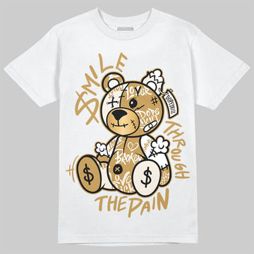 Jordan 11 Low “Mother’s Day” DopeSkill T-Shirt Smile Through The Pain Graphic Streetwear - White