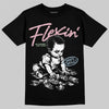 Jordan 4 Retro Valentine's Day (2026) (GS) DopeSkill T-Shirt Flexin' Graphic Streetwear - Black