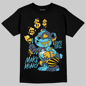 Jordan 11 Retro Gamma Blue (2025) DopeSkill T-Shirt Make Money Graphic Streetwear - black