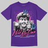 PURPLE Sneakers DopeSkill Purple T-Shirt In My Way Graphic Streetwear