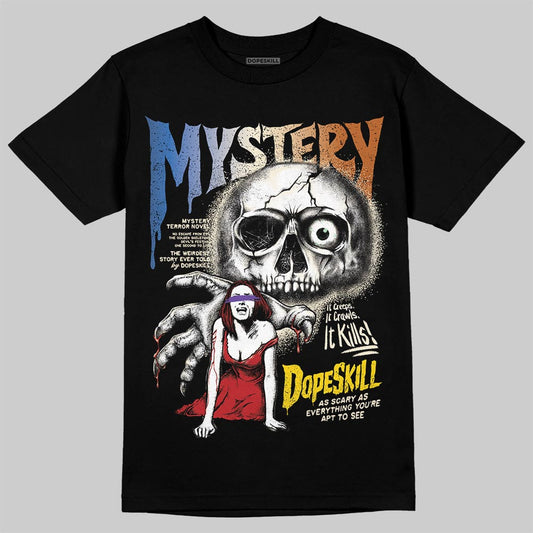 Jordan 17 Retro Low SP Infinite Archives DopeSkill T-Shirt Mystery Ghostly Grasp Graphic Streetwear - black