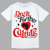 Jordan 1 Retro Low "Black Toe" DopeSkill T-Shirt Do It For The Culture Graphic Streetwear - White