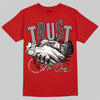 Jordan 4 Toro Bravo DopeSkill T-Shirt Trust No One Graphic Streetwear - Red