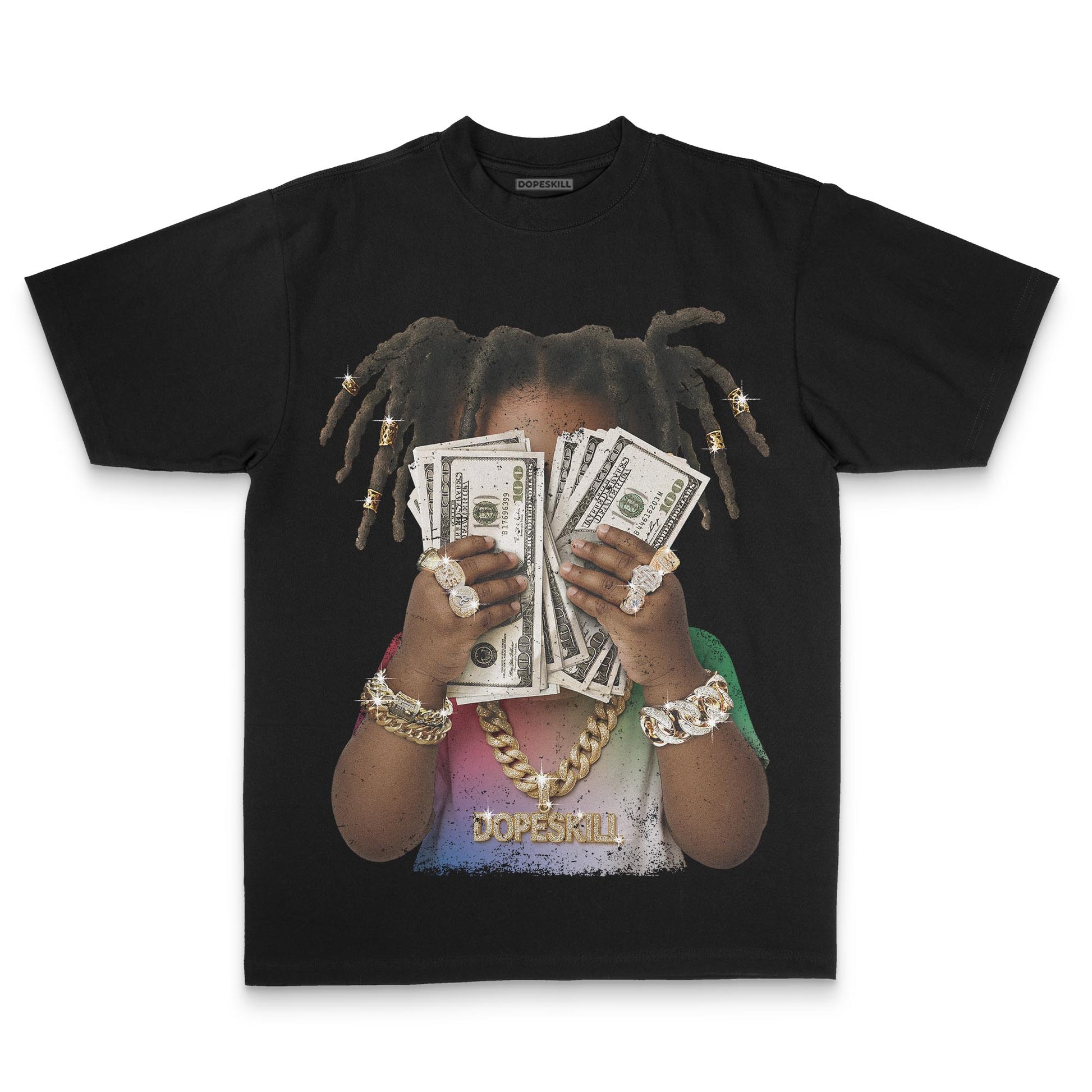 Jordan 11 City Pack “285” Atlanta DopeSkill Premium T-Shirt Rich Youth Graphic Streetwear - Black