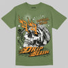 Jordan 5 "Olive" DopeSkill T-Shirt Drip Season Graphic Streetwear - Military Green