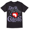 Jordan 5 Retro Low Indigo Haze DopeSkill T-Shirt Do It For The Culture Graphic Streetwear  - Black