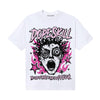 Pink Sneakers DopeSkill T-Shirt Root of Evil Graphic Streetwear - White