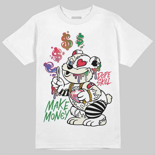 Jordan 11 City Pack “285” Atlanta DopeSkill T-Shirt Make Money Graphic Streetwear - White