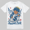 Jordan 12 Retro French Blue (2025) DopeSkill T-Shirt Heaven Sent Graphic Streetwear - White