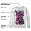 Hyper Violet 4s DopeSkill Sweatshirt Life or Die Graphic